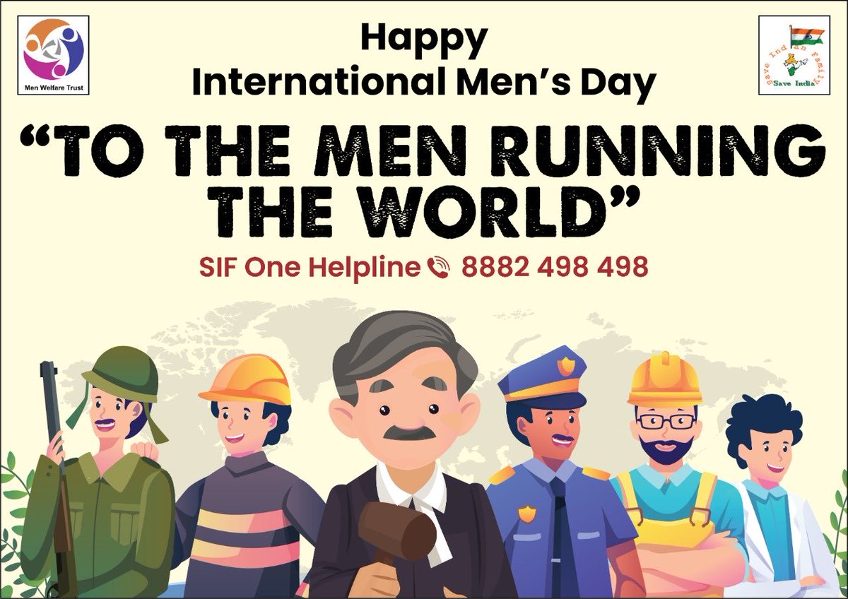 On the occasion of International Men’s Day 2022 (IMD2022), MWT and Team salut to men making our day to day lives easy. #Proud2BeMen #MenRunningWorld #IMD2022
