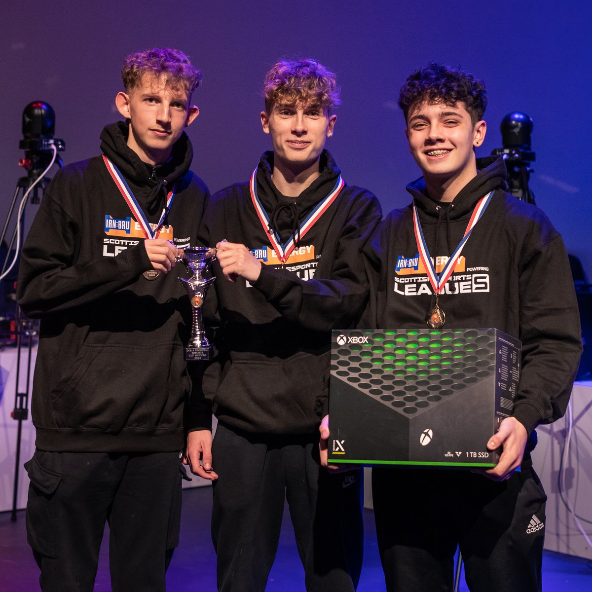 graingerpr's tweet photo. Game on! - huge congratulations to Monifieth High School who won the first ever schools' tournament at @EsportsSCO's SEL5 event at @dundee_angus https://t.co/NGqUo9MFyB https://t.co/MVkhiZerzQ