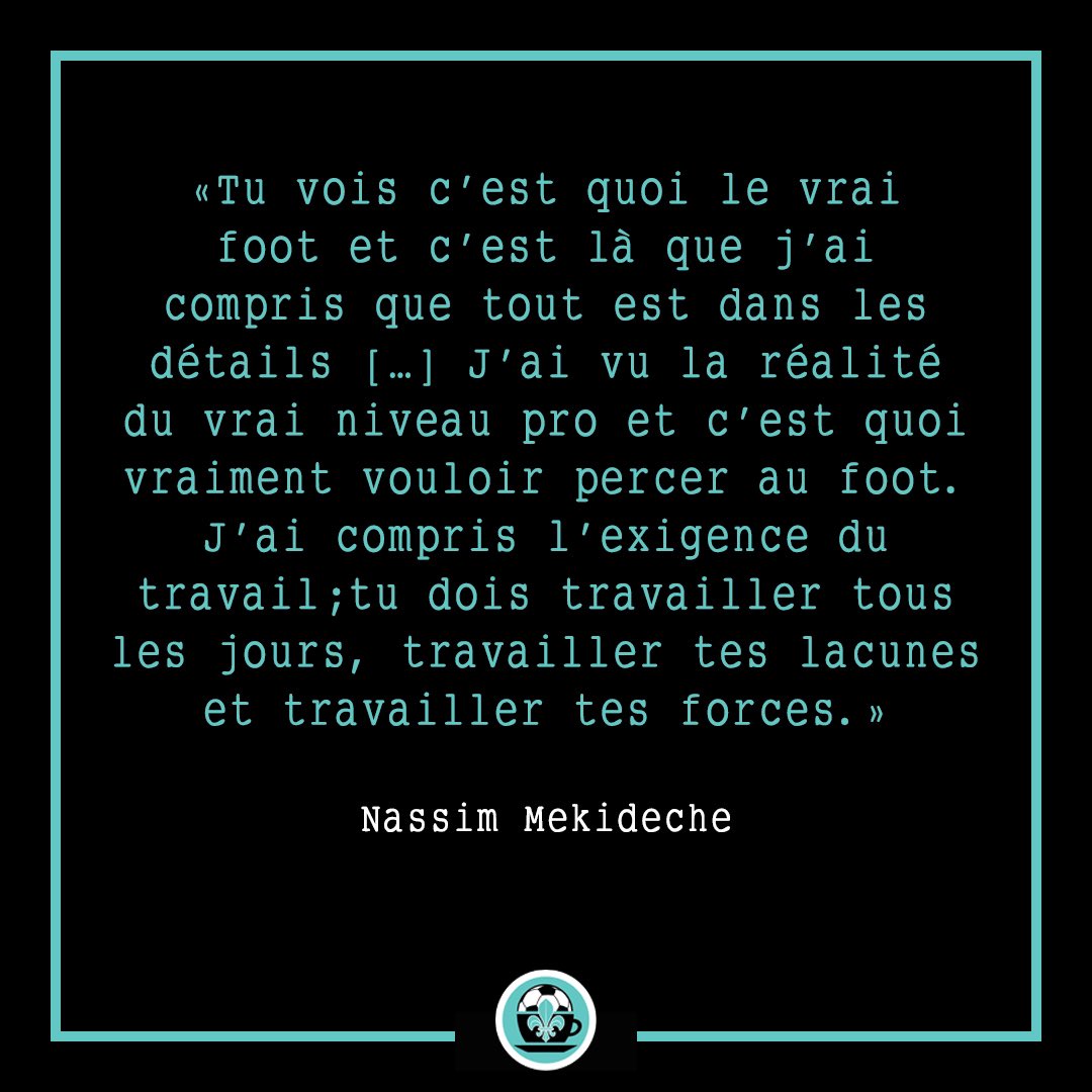 footetcafe's tweet photo. 💬 | La citation
49. Nassim Mekideche

Cet extrait, tiré de la discussion avec Nassim, survole ses expériences en Europe à un très jeune âge.

https://t.co/lGJMTG6BaK

📳 Disponible dimanche le 20 novembre 2022 https://t.co/GtyAgsoh2T