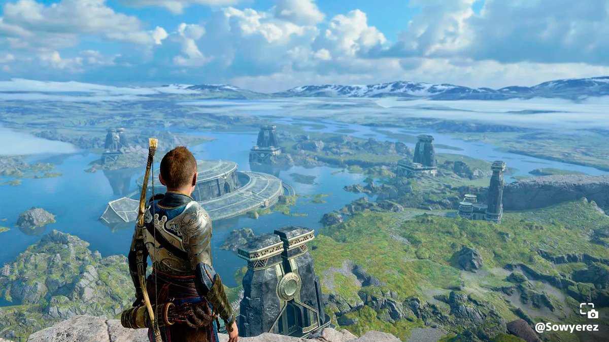PlayStation_LA's tweet photo. La belleza de God of War Ragnarök deslumbró a nuestros fotógrafos de videojuegos quienes nos enviaron espectaculares capturas, míralas acá: https://t.co/eejWNDdz2g https://t.co/BE4aj6hyl8