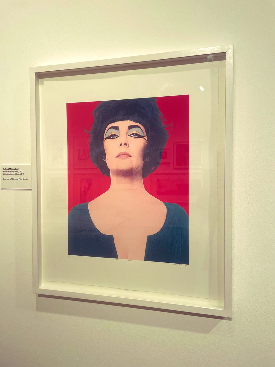 Eavanmac's tweet photo. So glad to find time to squeeze in a visit to the @GlasPrintStudio exhibition @KelvingroveArt - it is so good! When I lived here one of my favourite things to do was visit it and window shop &amp; my @AGrayArchive print from there is my prized possession &amp; it’s in the exhibition! https://t.co/TPXW9CwfCt