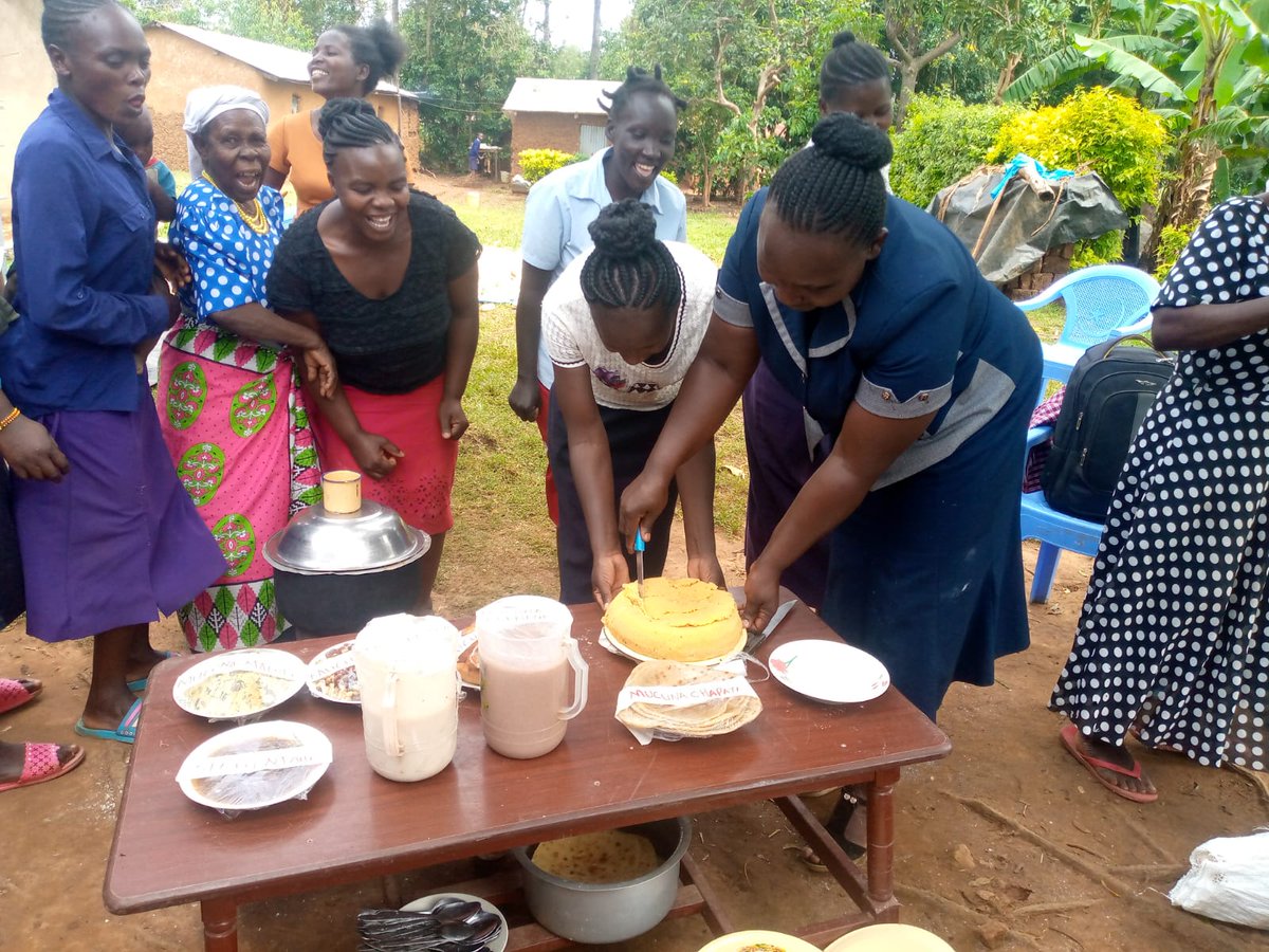 Training our Farmers on Value addition on Mucuna seeds. Very nutritional