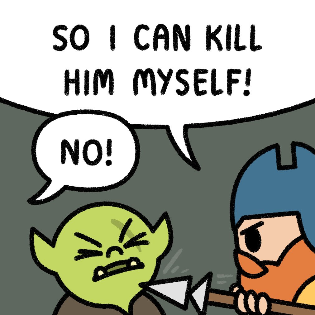 EndangeredComic's tweet photo. The Orc Captain (1/3) https://t.co/qoQe3Lu9Kc