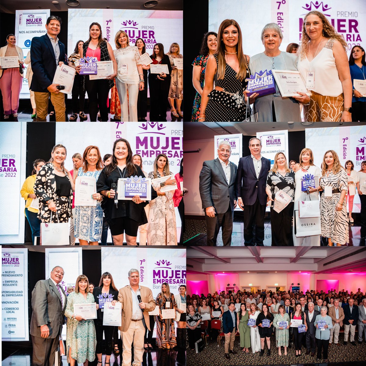 ✨ #𝗣𝗿𝗲𝗺𝗶𝗼𝗠𝗘𝗙𝗘𝗕𝗔 2022 🏆 Resultaron ganadoras
NUEVO EMPRENDIMIENTO🆕 
Tamara Vital, <a href="/SVitarti/">Vitarti Girl's Team</a>, Mujeres Líderes en Acción Quilmes
RESPONSABILIDAD SOCIAL👐 
Delia Bouciguez, Casa Bouciguez, <a href="/camaraolavarria/">CámaraEmpresariaOlav</a> EMPRESA RESILIENTE ❈ 
Silvina Ferreyra, Festiball, <a href="/Liga_CISM/">Liga del Comercio y la Industria de San Martín</a>