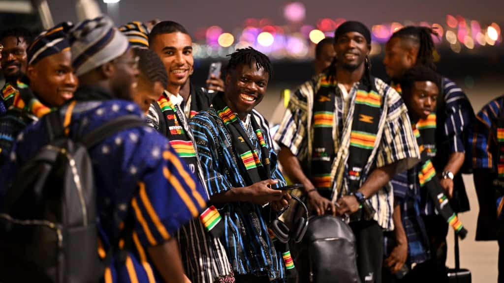 DanielSarkwah's tweet photo. Football, culture and fabrics. Go Ghana!
#ghanablackstars
#FIFAWorldCupQatar2022 https://t.co/UvF4gZAeUk