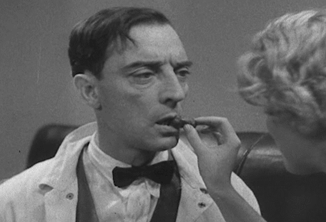 Buster Keaton on Twitter "Buster Keaton advertising candy? He's sweet