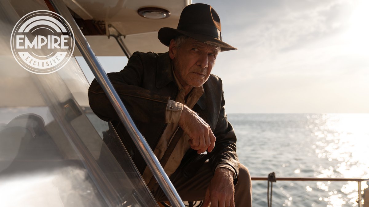 IndianaJones's tweet photo. Check out @empiremagazine exclusive image of Harrison Ford as Indiana Jones, returning to theaters in 2023. https://t.co/CFLRHneS7a