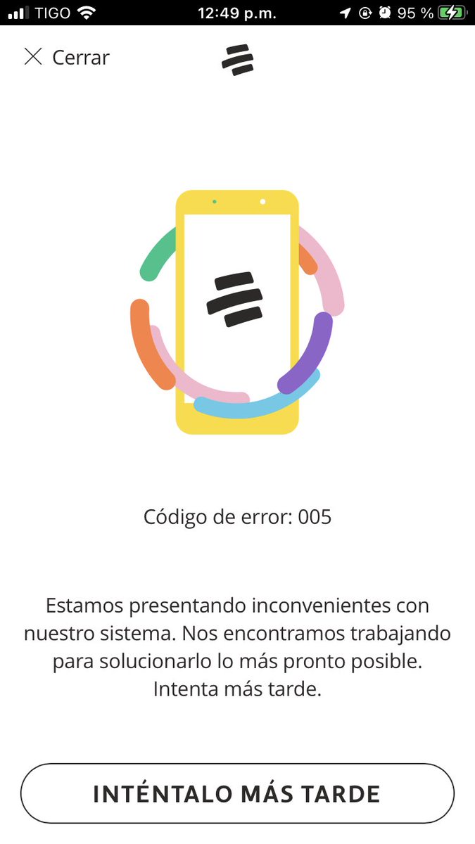 Abriré la cuenta bancolombia porque no se cae tanto como Nequi.
Bancolombia toda esta semana:
