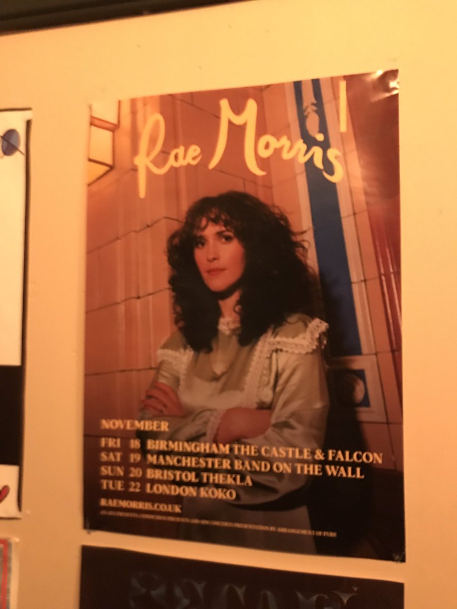 fireryjack's tweet photo. Woooo hooooooo! Friday night In fabulous Birmingham and just arrived @CastleandFalcon to see the amazing @raemorrismusic and fabulous support from @ediebens 🎵 Doors at 7pm , Edie @7.30 Rae @ 8.30 👏 https://t.co/belUZeH8p1