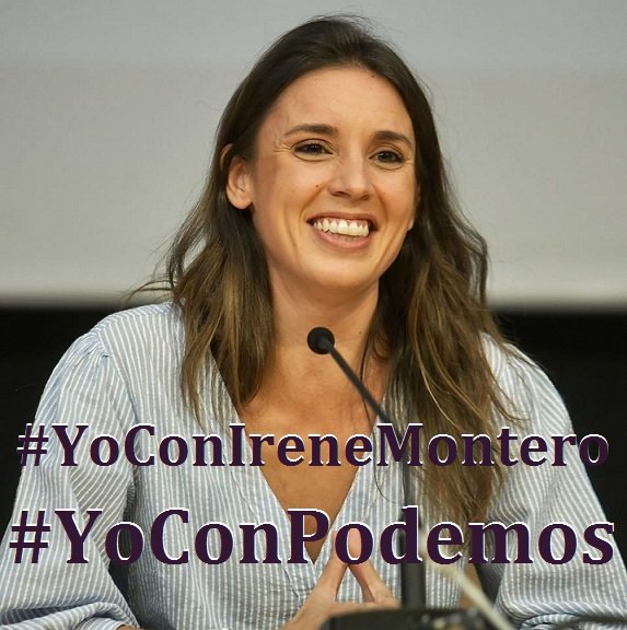 evamescal's tweet photo. #YoConIreneMontero https://t.co/zoQtfHfyfR