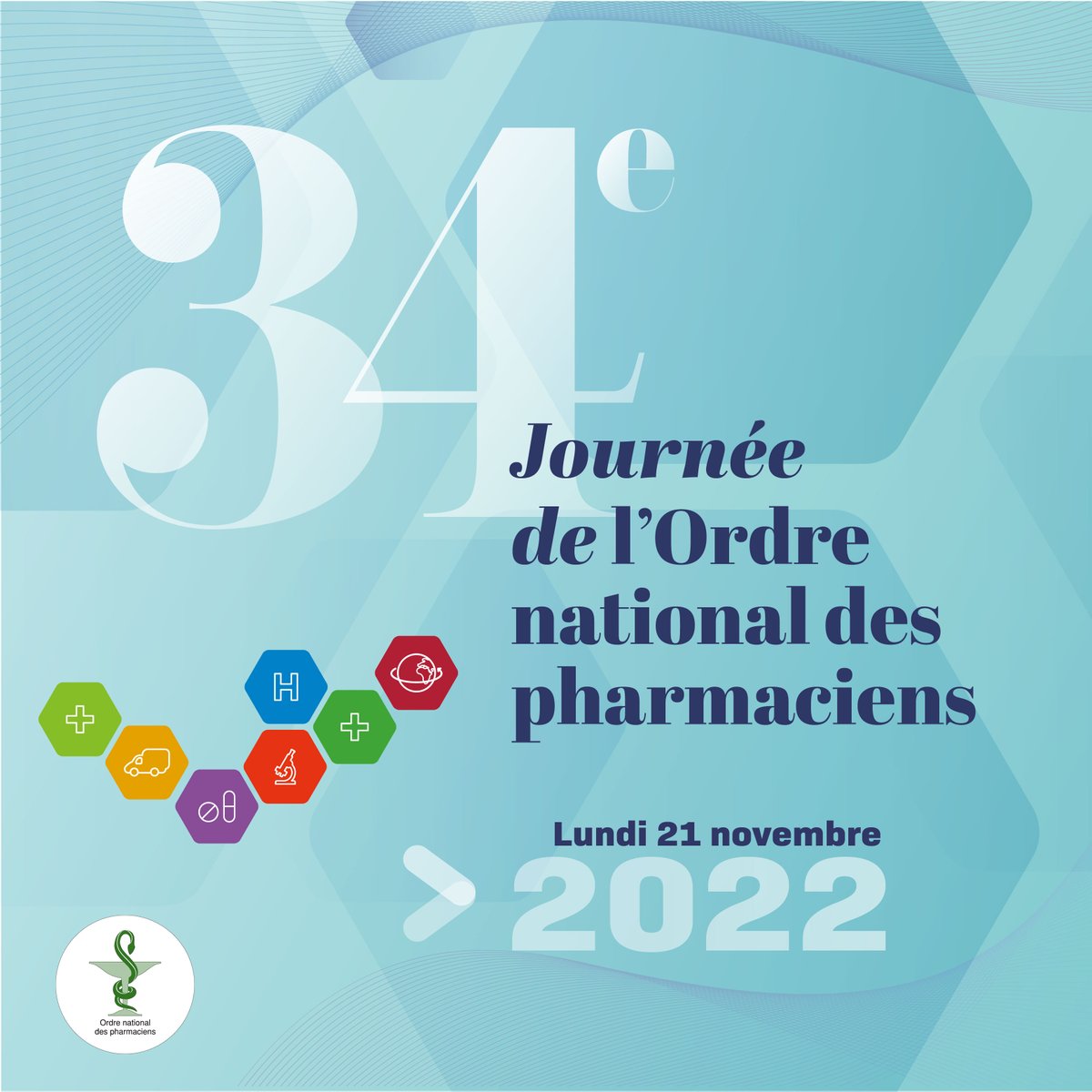 📣 𝐋𝐚 𝟑𝟒𝐞 𝐉𝐨𝐮𝐫𝐧𝐞́𝐞 𝐝𝐞 𝐥’𝐎𝐫𝐝𝐫𝐞, 𝐜’𝐞𝐬𝐭 𝐚𝐮𝐣𝐨𝐮𝐫𝐝’𝐡𝐮𝐢 !

Suivez les échanges en ligne à partir de 9h ici 
👉 journeedelordre.fr

#JOrdre #pharmacie