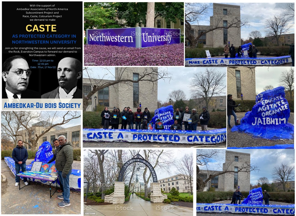 aanausa's tweet photo. This memorandum for #Caste a #protectedcategory was supported by @NorthwesternU labor organization, many NU student organizations and Many social organizations from different states. Members had a clear message, no matter what but to #FightForJustice.
#jaibhim https://t.co/FSLDjXQWtT