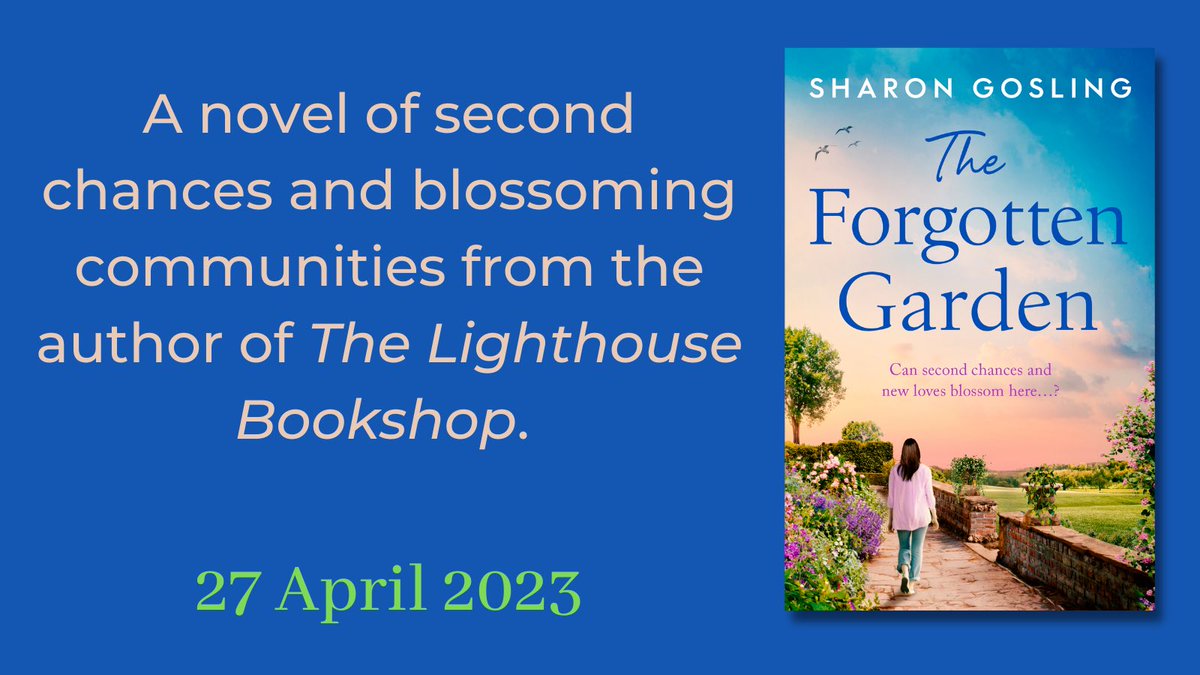 crooksonbooks's tweet photo. Have you seen this stunning beauty we’ve got to look forward to next year?
#ForgottenGarden by @simonschusterUK author @sharongosling
27 April 2023 https://t.co/M7bATt9QNK