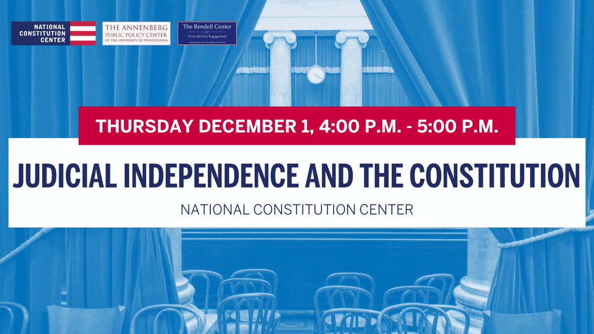 The Rendell Center (@therendellctr) on Twitter photo Join us on Dec 1st - 4-5 pm - for this special event at #NCSS2022 We'll talk with 3 federal appeals court judges about landmark cases and the judiciary to consider “How the courts have impacted “We the People”? See you there! #socialstudiesteachers <a href="/NCSSNetwork/">National Council for the Social Studies (NCSS)</a> Join us on Dec 1st - 4-5 pm - for this special event at #NCSS2022 We'll talk with 3 federal appeals court judges about landmark cases and the judiciary to consider “How the courts have impacted “We the People”? See you there! #socialstudiesteachers <a href="/NCSSNetwork/">National Council for the Social Studies (NCSS)</a>