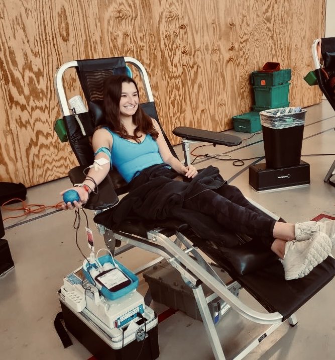 TalawandaHS's tweet photo. Another successful ⁦@btthsfccla⁩ Blood Drive! Thank you to everyone, students and staff, that donated! #THSFamily #Talawanda4Life https://t.co/NR8u4Gh19X