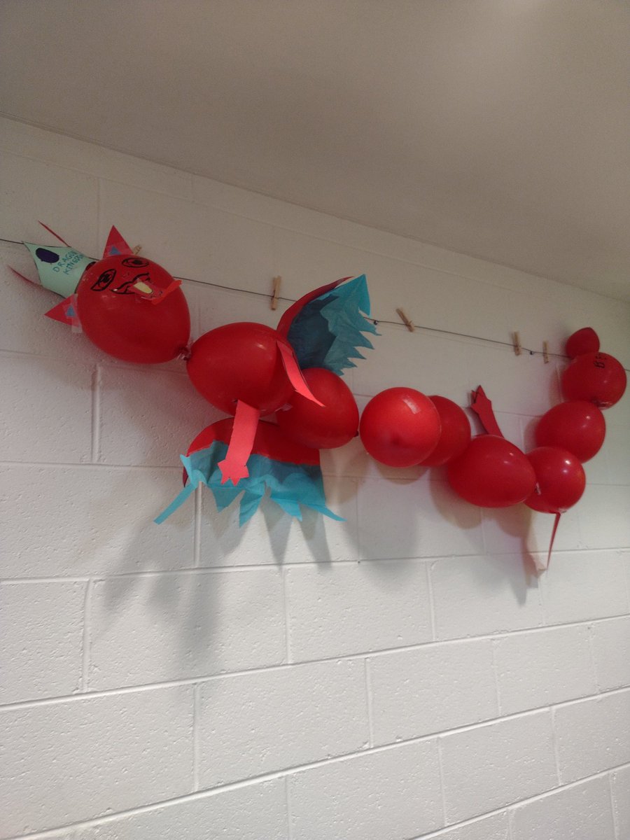 Ss worked together creating class balloon floats this year in the #library Dream Dragon dreaming, Flaming Cobra rising, Royal Flyers, Dragon Kingdom #makeredu <a href="/Gatelytweets/">Paula M. Gately</a> <a href="/mrsemilyfleming/">Emily Fleming</a> <a href="/kathyanish/">Kathy Anish</a> <a href="/KerenHeckathorn/">Keren Heckathorn</a> <a href="/Gatelytweets/">Paula M. Gately</a> <a href="/MaureenMJensen/">Maureen Jensen</a> #acpslibs <a href="/k12albemarle/">AlbemarleCountySchls</a>