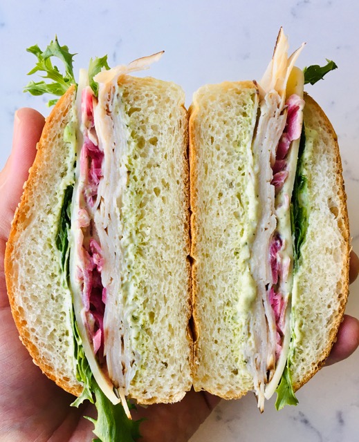 Friday special = Smoked Turkey Ranch w/ Sharp Cheddar, Pickled Onion + Field Greens on Black Pepper Brioche. Click link to order...toasttab.com/cutty-s/v3/
