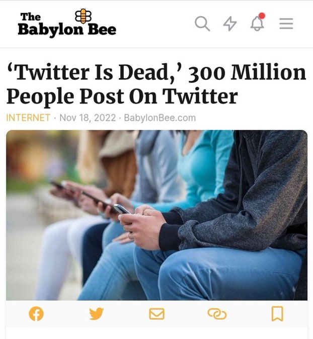 Babylon Bee fan tweet media