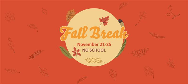 We hope you enjoy Fall Break from  November 21 - 25. Get some rest and enjoy your family! We will see everyone back at school Monday, November 28th.
#Fallbreak #Thanksgiving #DGIAfamily #Vacation