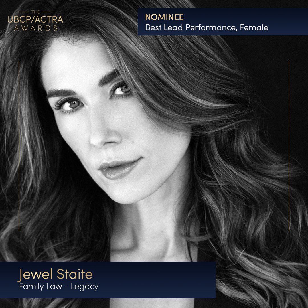 UBCP_ACTRA's tweet photo. Nominee Love! ❤
Congratulations to Jewel Staite for their Best Lead Performance, Female nomination for Family Law - Legacy.
We will be in person for The UBCP/ACTRA Awards on Saturday, November 19th at The Vancouver Playhouse.
#ubcpactraawards https://t.co/d1Xz9wMmDp