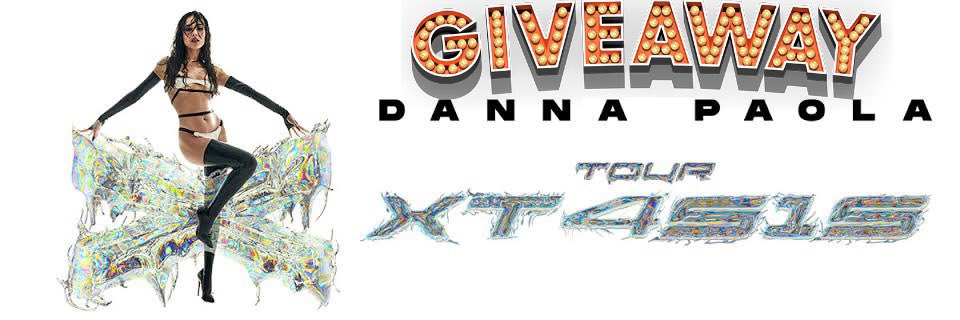 GIVEAWAY DANNA PAOLA

Auditorio Nacional 28 de Noviembre 
1 ganador(a) PASE DOBLE

#XT4S1STOUR #XT4S1STOURCDMX #XT4S1S 

Inicia del 18 de noviembre 12:00 PM al 27 de noviembre 6:00 PM

Se escogerá al ganador(a) al azar en un LIVE en Instagram.com/ailoviutl 27 Nov 8:00 PM