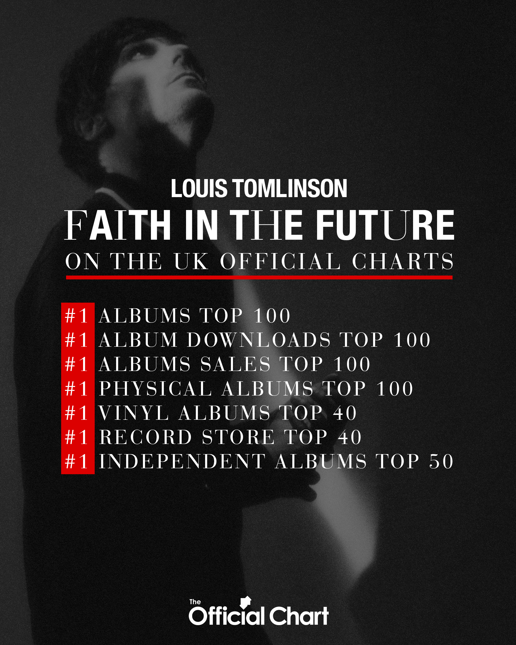 Faith in the Future Louis Tomlinson Inspired Checkered Vinyl 
