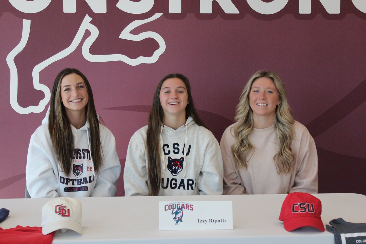 Central_Lions's tweet photo. Central High School senior Izzy Ripatti signed to play softball with Columbus State University. Izzy plans to study biology and become a physical therapist. 

#lionstrong #24strong #thecitymenus https://t.co/TZNoAkPrbu