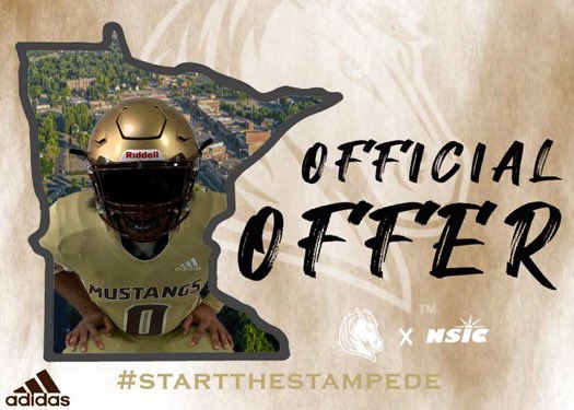 After a great conversation with  <a href="/CoachDP78/">Doug Patterson</a> Blessed to receive an offer from <a href="/SMSUfootball/">SMSU Football</a> !! AGTG <a href="/ParkWolfpackFB/">Park  Football</a>