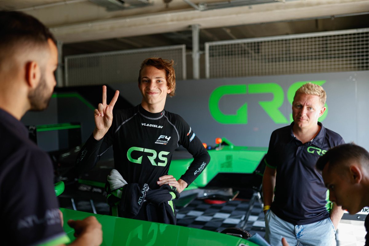 GRSTeam_'s tweet photo. You will always be a part of the GRS family, Vladislav!

After these two years together, we can only thank you for always giving your best 🔝 We wish you the best of luck for your future💚

#GRSTeam #F4Spain https://t.co/C9z6GIKlVA