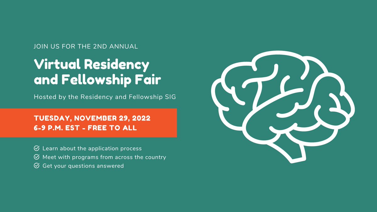ANPT Residency & Fellowship SIG tweet media
