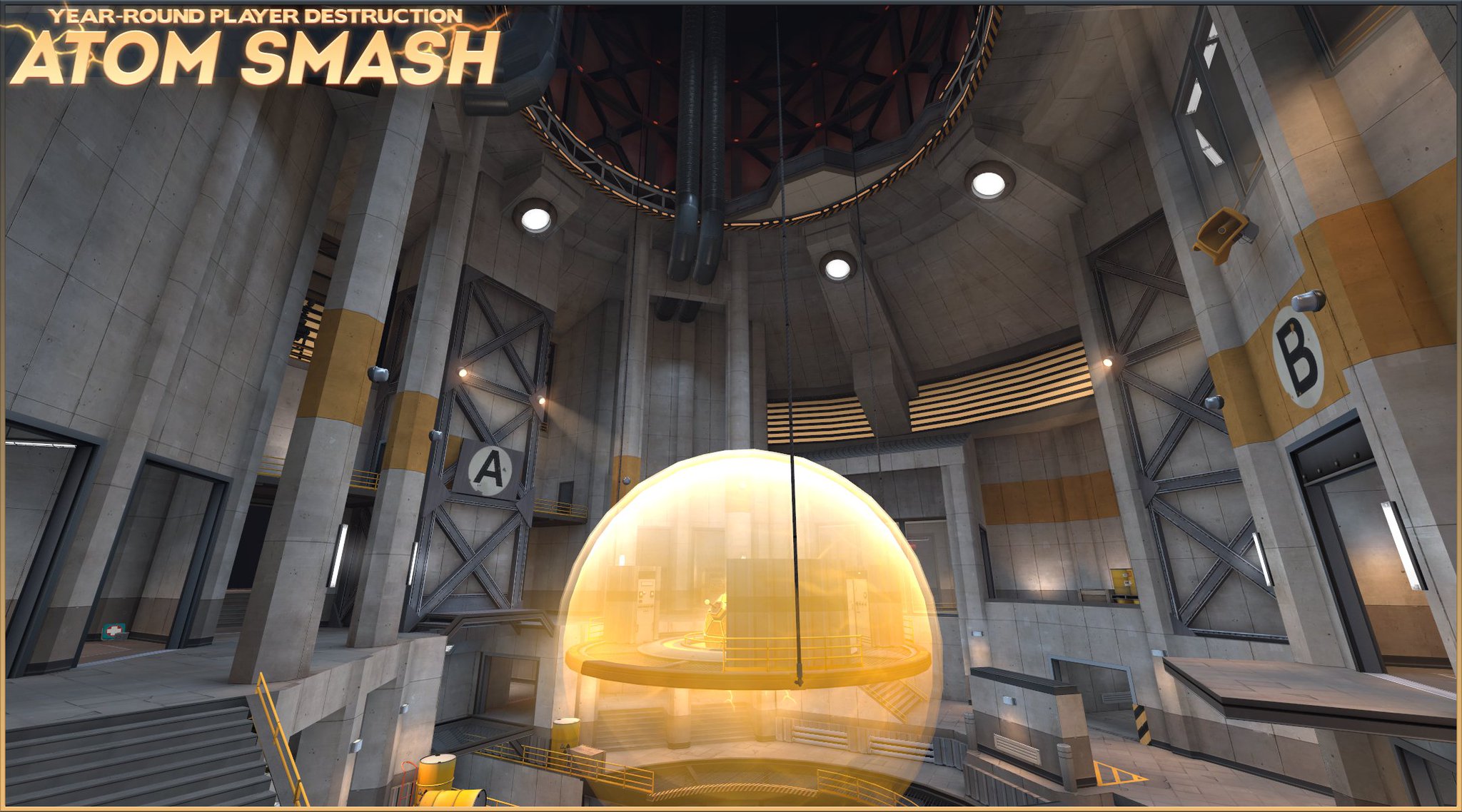 TF2 Emporium on Twitter "New Smissmas Map, Atom Smash! Vote now on
