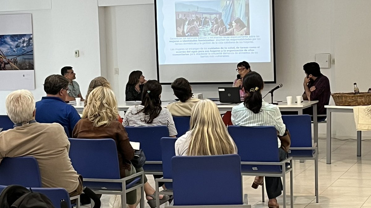 Soledad Fernández Bouzo expone sobre ecofeminismo en la mesa “La Ribera como unidad Urbana y Ecológica” en el encuentro Celebrar el Rio.