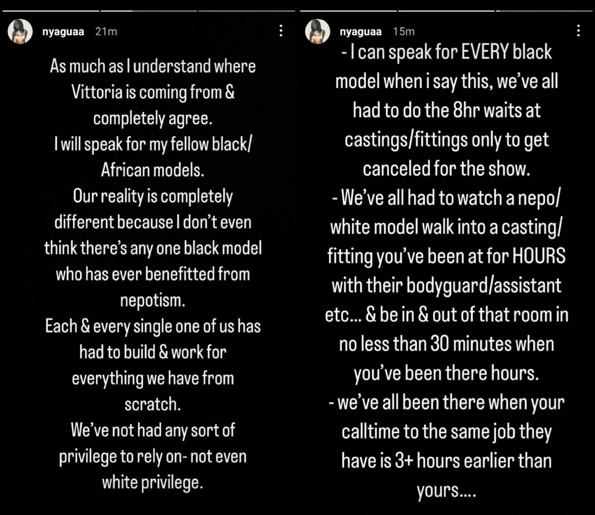 MODELS on Twitter "Nyagua Ruea on Lily Rose Depp and white privilege"