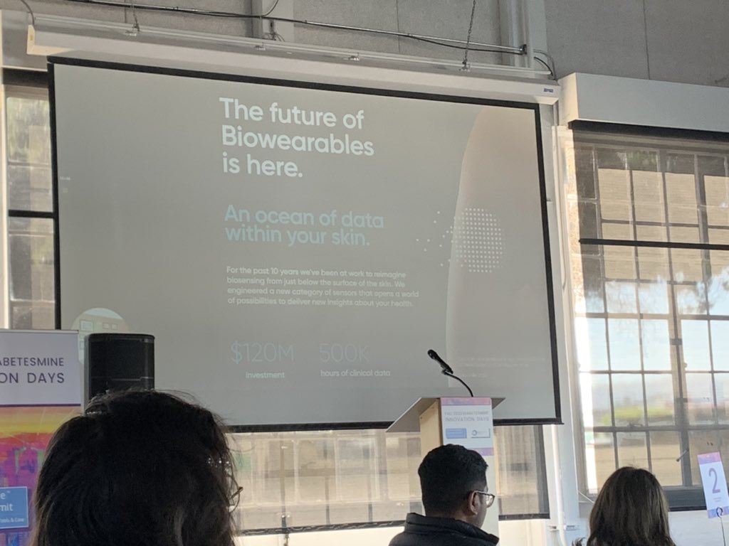FDAs progress on digital health and needle-less CGMs… the future of diabetes is bright 🤩 #DData22 <a href="/DData_Diabetes/">DiabetesMine Innovation Project</a>