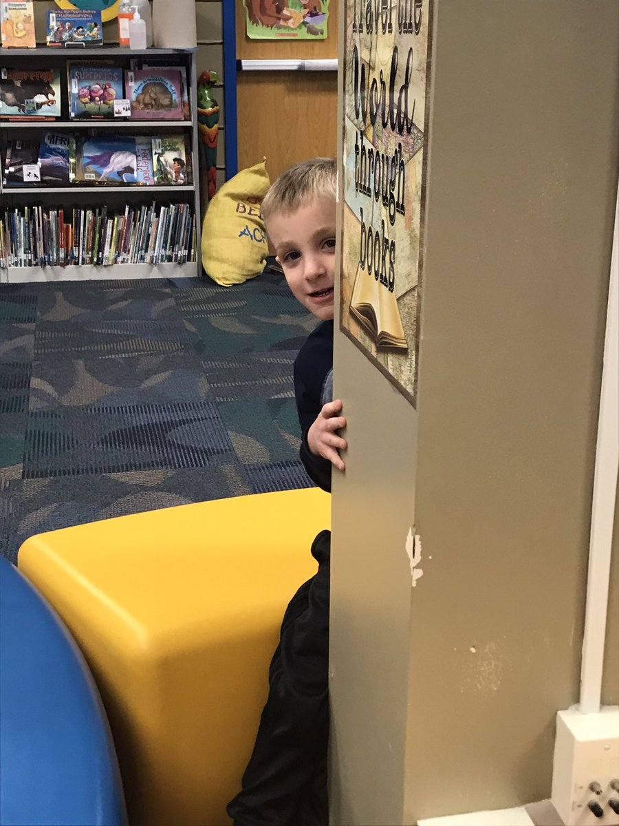After reading Find Fergus, the Kindergarteners loved playing hide and seek like Fergus. <a href="/BablerPrincipal/">Babler Elementary Principal</a> <a href="/MikeBoldt/">Mike Boldt</a>