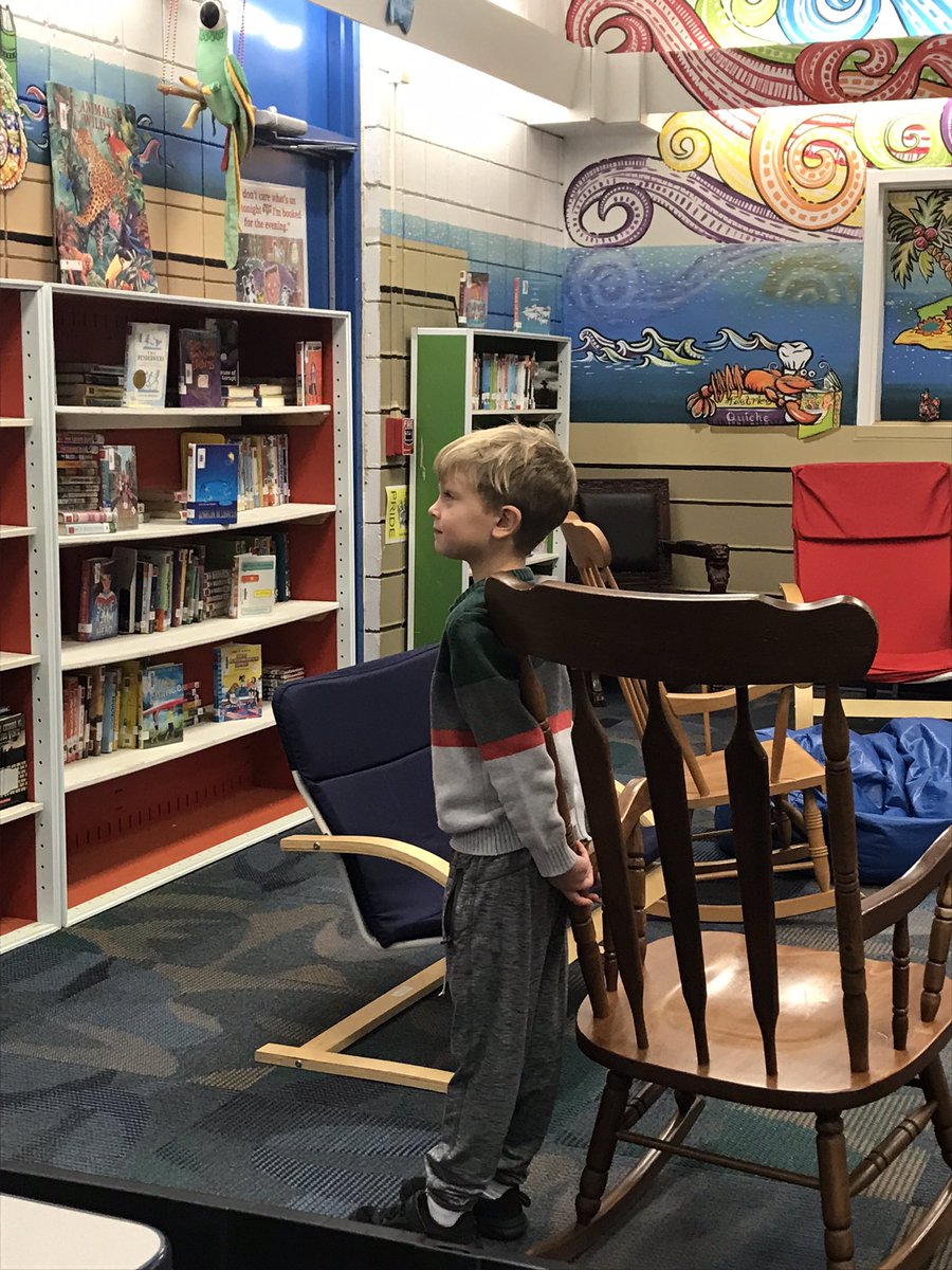 Babler Elementary Library tweet media