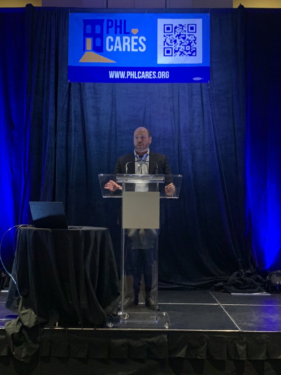 phlcares's tweet photo. It’s important to solve the problem and our priority is helping the PEOPLE. 

Dave Simonetti, Regional Manager at @Wawa announces $25,000 for #PHLCares which will be matched by @PAConvention. https://t.co/RvmrCUwPdd