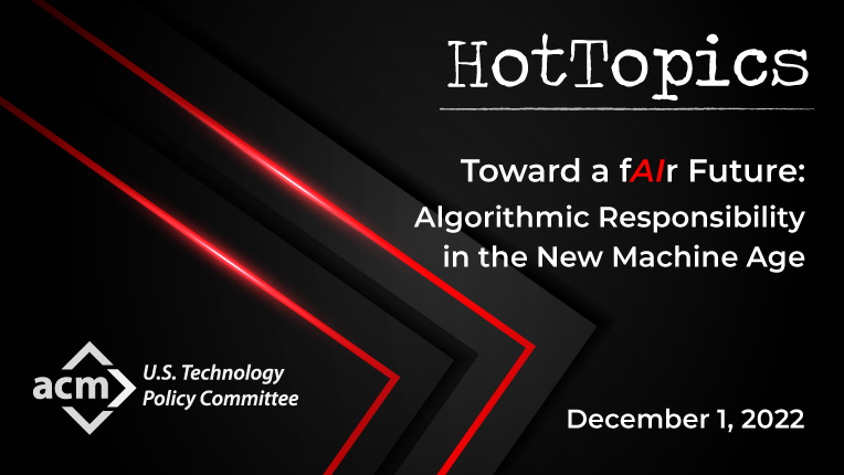 ACM U.S. Technology Policy Committee tweet media