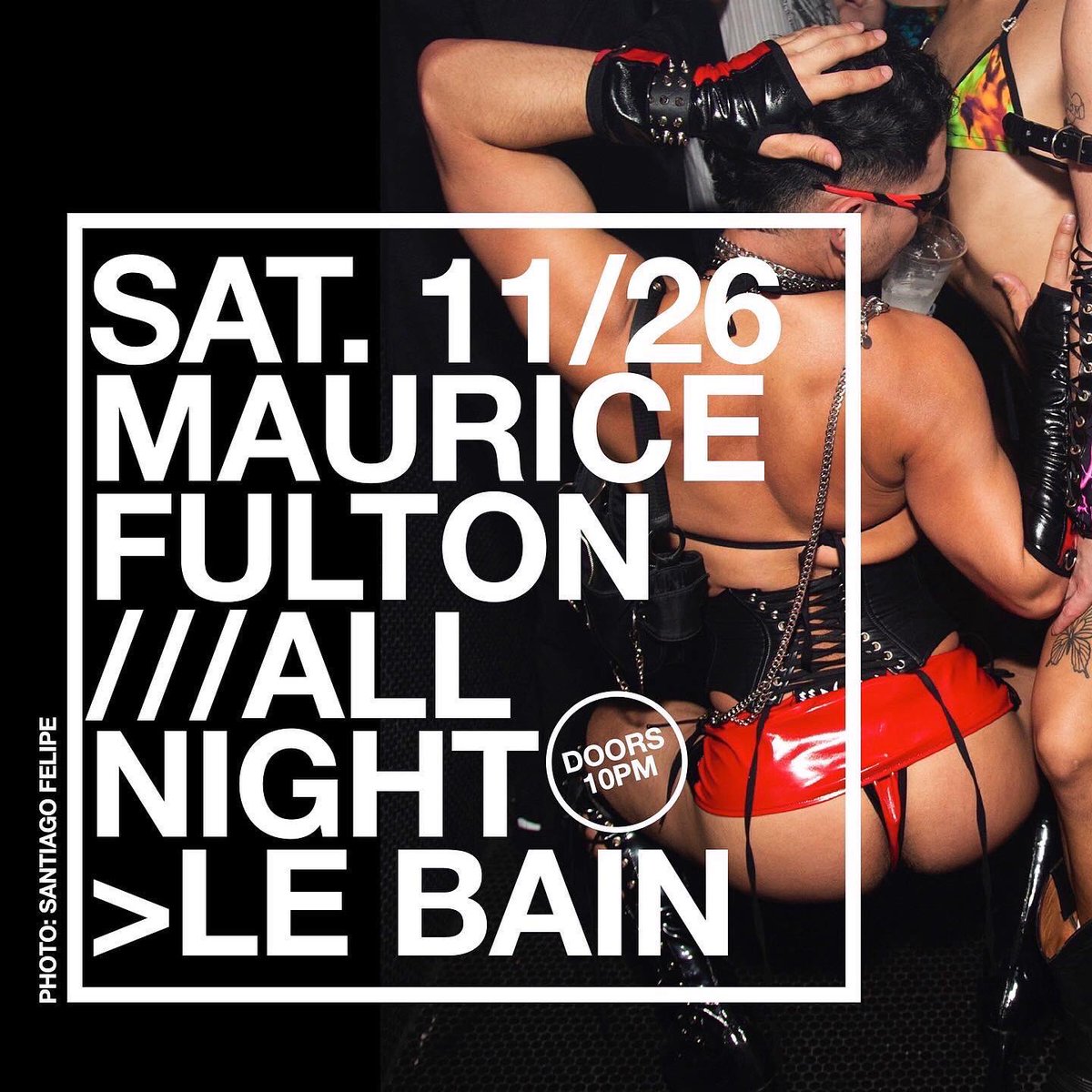 midnightagency_'s tweet photo. Holiday jams
@mauricefulton touching down in #miami Nov 25th for a night with #peggygou at @clubspacemiami
Nov 26th #mauricefulton doin it #allnightlong @LeBainNYC #nyc #lebain #clubspace #standardhotel #thanksgivingweekend https://t.co/1jGq5Tldhy