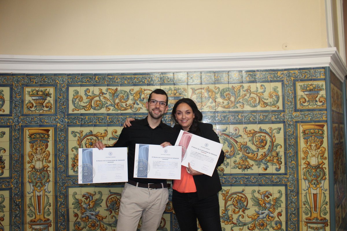 aitorvv's tweet image. Hoy he asistido a la entrega de premios extraordinarios de la #UVa para recoger el reconocimiento a mejor TFM de Ing. #Montes y #DATAFOREST del curso 2020/21. 3 de estos reconocimientos se han quedado en el #iuFOR 
#somosiufor @YoungForesters @DaphLopezMarcos