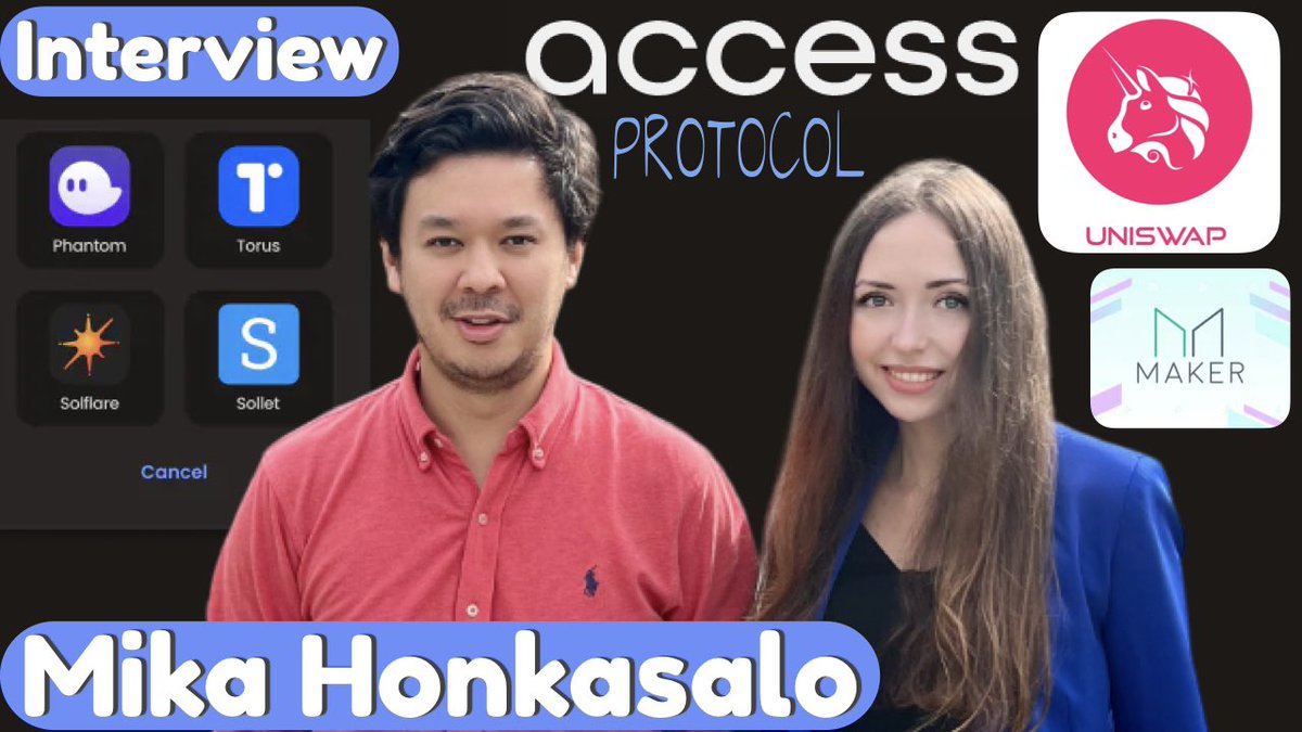 anna_tutova's tweet photo. 😱 https://t.co/4qlii2bmns - watch interview with @mhonkasalo just before #FTX blowup from @SolanaConf 

🔘market overview 
🔘@Uniswap, @MakerDAO 
🔘@AccessProtocol - #Web3 content monetization for publishers and creators 
🔘launch on @solana, deploy on #StarkNet in future? $SOL https://t.co/MsACpsCrXs