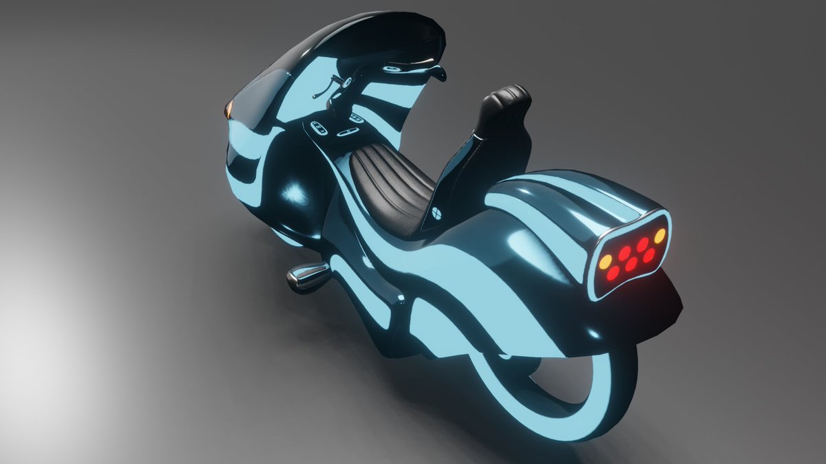 BonnieSimeone's tweet photo. My CyberCycle concept inspired by @metaversecrowdsource More images Here https://t.co/dybtkV8IpN #Blender3d #Cyberpunk #Scifi #CyberCycle https://t.co/oRgredxHmz