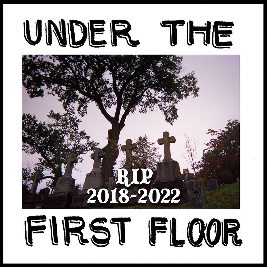 Under The First Floor is officially dead!  It’s been taken down from the normal podcast places, but you can still find all the episodes here: youtube.com/playlist?list=…