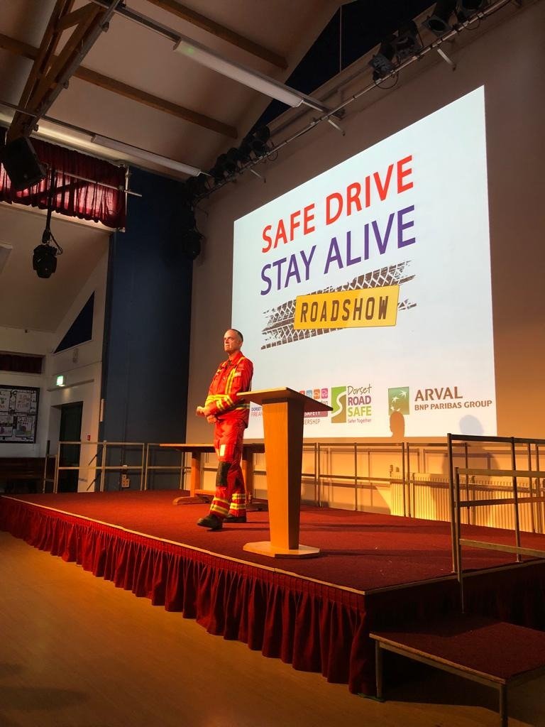 dsairambulance's tweet photo. National Health Statistics state that young people are more at risk of death from a Road Traffic Collision than from any other accidental cause. Safe Drive, Stay Alive is a roadshow created to educate young people on road safety 👉 https://t.co/XU7LseiyCJ

#RoadSafetyWeek https://t.co/fzsSbGs1N0