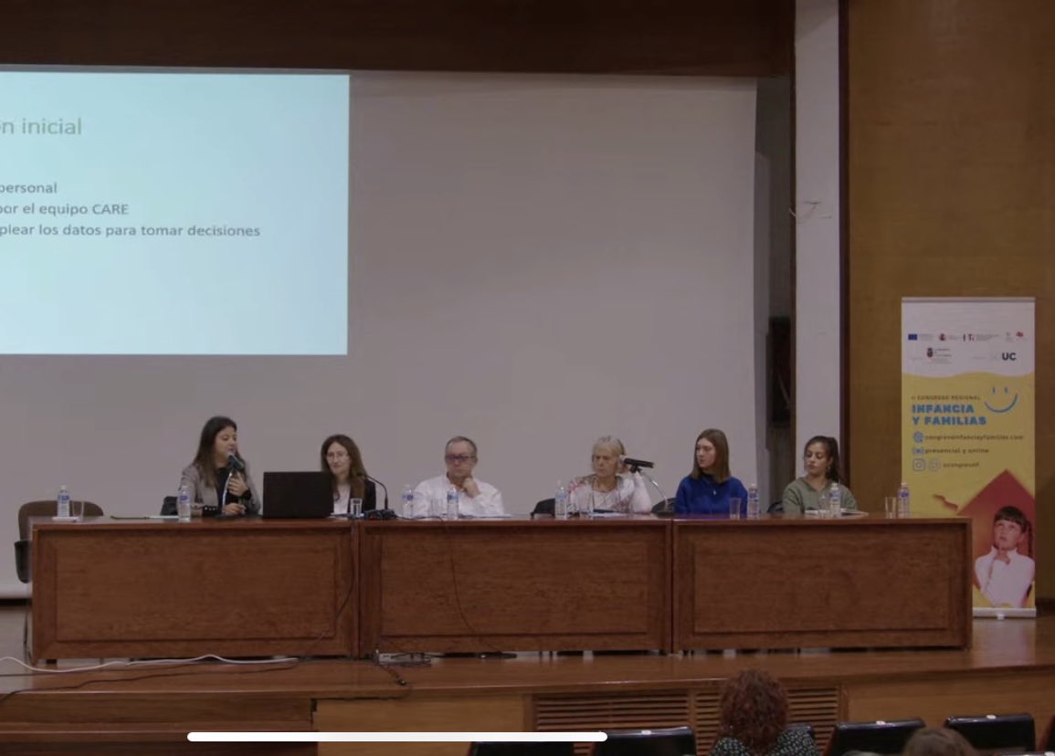 Gran semana del <a href="/grupogifi/">GIFI-Grupo de Investigación en Familia e Infancia</a>  trabajando en la implementación del programa #CARE en Cantabria y con el broche final de poder compartir el proyecto en el II Congreso Regional de Infancia y Familias <a href="/congresoif/">congresoinfanciayfamilias</a>