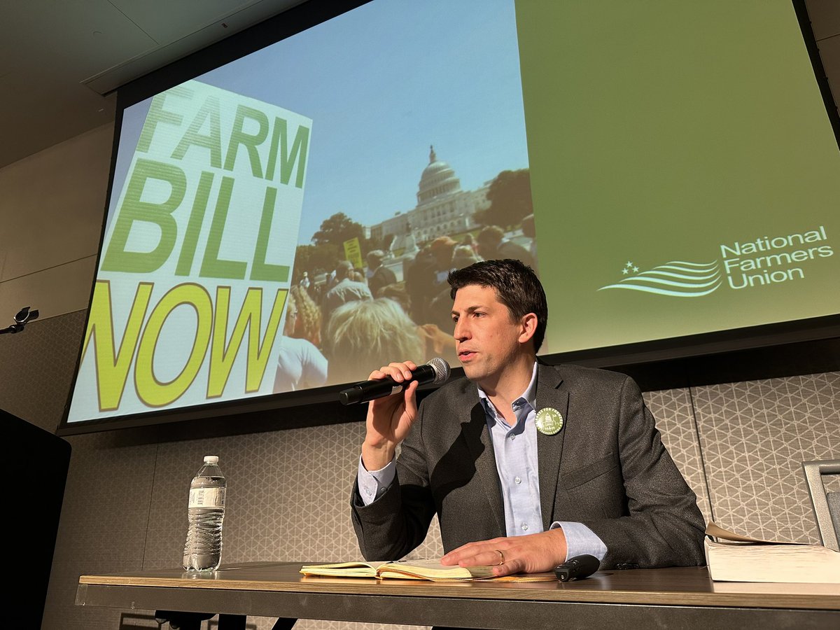 Mike Stranz of National Farmers Union led a discussion on program priorities voiced by Rock Mountain Farmers Union members. RMFU is holding its annual convention in Greeley. #rmfu #nfu