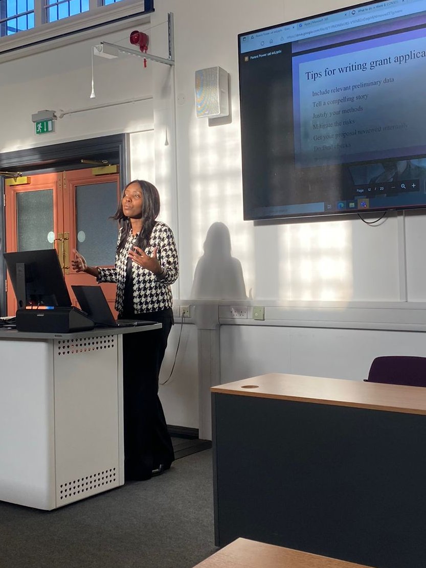Such a pleasure to speak to UEL #students who want to follow the entrepreneurial path. I spoke about the triumphs and challenges of starting a #socialenterprise. Lovely way to end the week😎