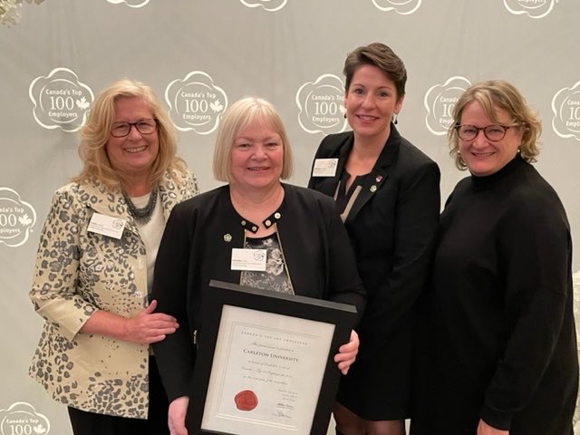 Thrilled to be the ⁦<a href="/top_employers/">Canada's Top 100 Employers</a>⁩ celebration on this special day! ⁦<a href="/Carleton_U/">Carleton University</a>⁩ ⁦<a href="/CU_President/">President & Vice-Chancellor of Carleton University</a>⁩ ⁦<a href="/CU_FASS/">Carleton's Faculty of Arts and Social Sciences</a>⁩ ⁦<a href="/Dean_Sprott/">Howard Nemiroff</a>⁩ ⁦<a href="/CU_Quality/">Quality Initiatives - Carleton U</a>⁩ ⁦<a href="/CU_Teaching/">Carleton University Teaching & Learning Services</a>⁩