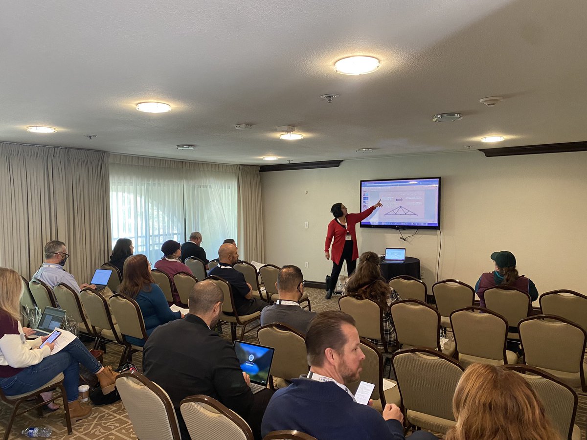 mandywiltrout's tweet photo. @pdhsofficial Ms. Kayla Adler presenting at the #CTEconference on Supporting Success through Access and Equity @DesertSandsUSD #DSUSDpride @PDAztecs_Saig https://t.co/mxWyIOzNc1