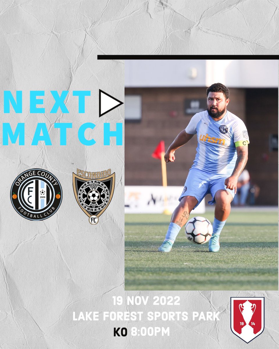 Up next the Third Round of Open Division Qualifying for the 2023 Lamar Hunt U.S. Open Cup.

#WeAreOCFC #USOC2023
